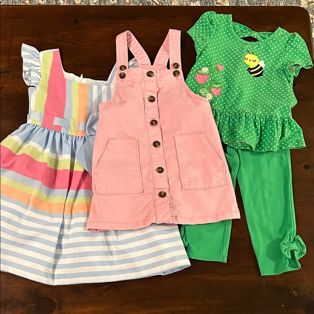 Colorful Kids' Clothing Set 4T